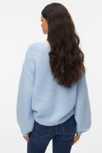 Load image into Gallery viewer, Maybe 2way V-Neck Pullover - Cashmere Blue
