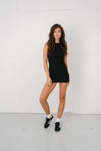 Load image into Gallery viewer, Gaia Mini Dress - Black
