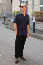 Load image into Gallery viewer, Atlas Textured Polo - Navy

