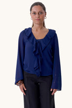 Load image into Gallery viewer, Alba Blouse - Navy
