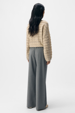Charger l'image dans la galerie, Lisa Wide Pant  AOP - Medium Grey Melange
