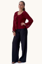 Load image into Gallery viewer, Alba Blouse - Burgundy
