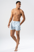 Afbeelding in Gallery-weergave laden, Swimshorts - Light Blue/White
