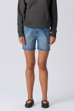 Load image into Gallery viewer, The Original Performance Denim Shorts - Medium Blue Denim (Woman)
