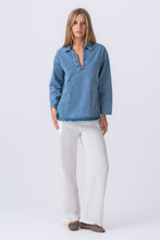 Carica l'immagine nel visualizzatore di Gallery, Cassia Denim Shirt - Light Blue
