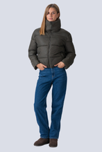 Load image into Gallery viewer, Short Puffer Jacket - Olive
