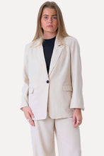 Afbeelding in Gallery-weergave laden, Oversized blazer - beige
