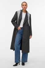 Charger l'image dans la galerie, Garner Long Coat - Medium Grey Melange
