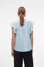 Load image into Gallery viewer, Trine Lace Top - Cashmere Blue
