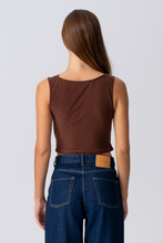 Cargar imagen en el visor de la galería, Elisa Waterfall Top - Brown
