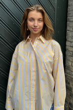 Load image into Gallery viewer, Celeste Striped Shirt - Yellow
