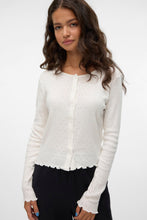 Load image into Gallery viewer, Isa O-Neck Cardigan - Snow White
