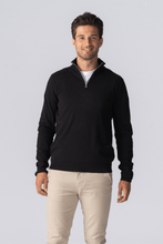 Load image into Gallery viewer, Pullover Half Zip - Black
