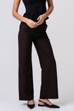 Cargar imagen en el visor de la galería, Rosalie Wide Pants - Brown

