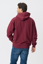 Carica l&#39;immagine nel visualizzatore di Gallery, Con cappuccio di base - rosso bordeaux
