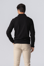 Load image into Gallery viewer, Pullover Half Zip - Black
