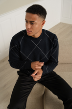 Carica l'immagine nel visualizzatore di Gallery, Isaac Wool Knit - Dark Navy
