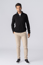Load image into Gallery viewer, Pullover Half Zip - Black
