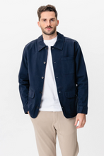 Charger l'image dans la galerie, Twill Shirt Jacket - Navy
