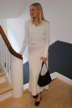 Load image into Gallery viewer, Nova Knit Skirt - White
