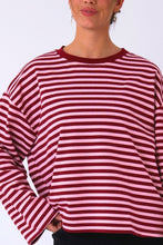 Load image into Gallery viewer, Cleo Blouse - Burgundy/Pink
