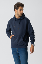 Carica l&#39;immagine nel visualizzatore di Gallery, Felpa con cappuccio di base - Navy oscuro
