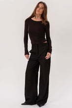 Load image into Gallery viewer, Cassandra Blouse - Brown
