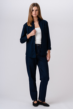 Load image into Gallery viewer, Boyfriend Oxford Shirt - Navy
