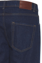 Afbeelding in Gallery-weergave laden, Dylan Dad Fit Jeans - Dark Blue Denim
