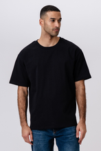 Carica l'immagine nel visualizzatore di Gallery, Heavy Boxfit T-shirt - Black
