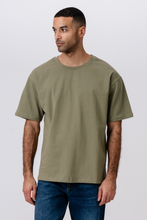 Load image into Gallery viewer, Heavy Boxfit T-shirt - Olive
