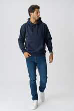 Carica l&#39;immagine nel visualizzatore di Gallery, Felpa con cappuccio di base - Navy oscuro
