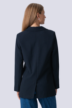 Load image into Gallery viewer, Claire Oversized Blazer - Navy
