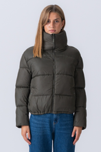 Load image into Gallery viewer, Short Puffer Jacket - Olive
