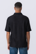 Carica l'immagine nel visualizzatore di Gallery, Enzo Short Sleeve Half Zip - Black
