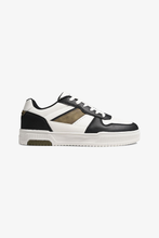 Load image into Gallery viewer, Classic Sneaker - White/Black/Khaki
