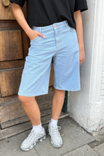Load image into Gallery viewer, Esme Denim Jorts - Light Blue Denim
