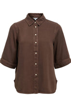 Load image into Gallery viewer, Frame Denim Top - Seal Brown
