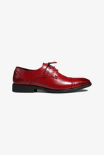 Load image into Gallery viewer, Derby Shoes - Red
