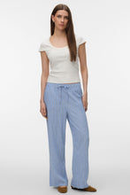 Carregar imagem no visualizador da galeria, Linn HW Pants - Cornflower Blue-Liva Navy Blazer
