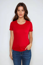 Load image into Gallery viewer, Basic Tight T-shirt - Red
