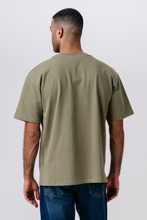 Load image into Gallery viewer, Heavy Boxfit T-shirt - Olive
