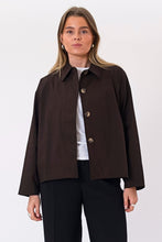 Load image into Gallery viewer, Mavis Short Jacket - Dark Brown
