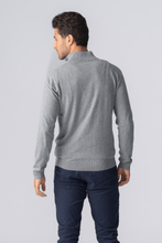 Charger l'image dans la galerie, Pullover Half Zip - Grey Melange
