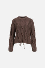 Cargar imagen en el visor de la galería, Bay Knit Pullover - Seal Brown
