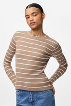 Carregar imagem no visualizador da galeria, Mira New O-Neck Knit - Greige/Birch
