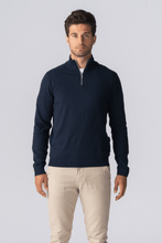Load image into Gallery viewer, Pullover Half Zip - Navy
