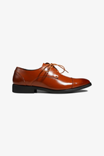 Load image into Gallery viewer, Derby Shoes - Brown
