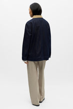 Cargar imagen en el visor de la galería, Sirenna Denim Jacket - Dark Blue Denim
