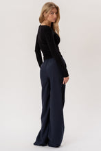 Load image into Gallery viewer, Anastasia Wide Pants - Navy
